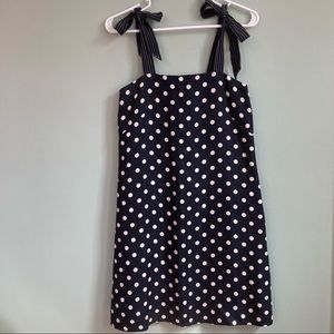 J. Crew Ribbon Tie Tank Dress